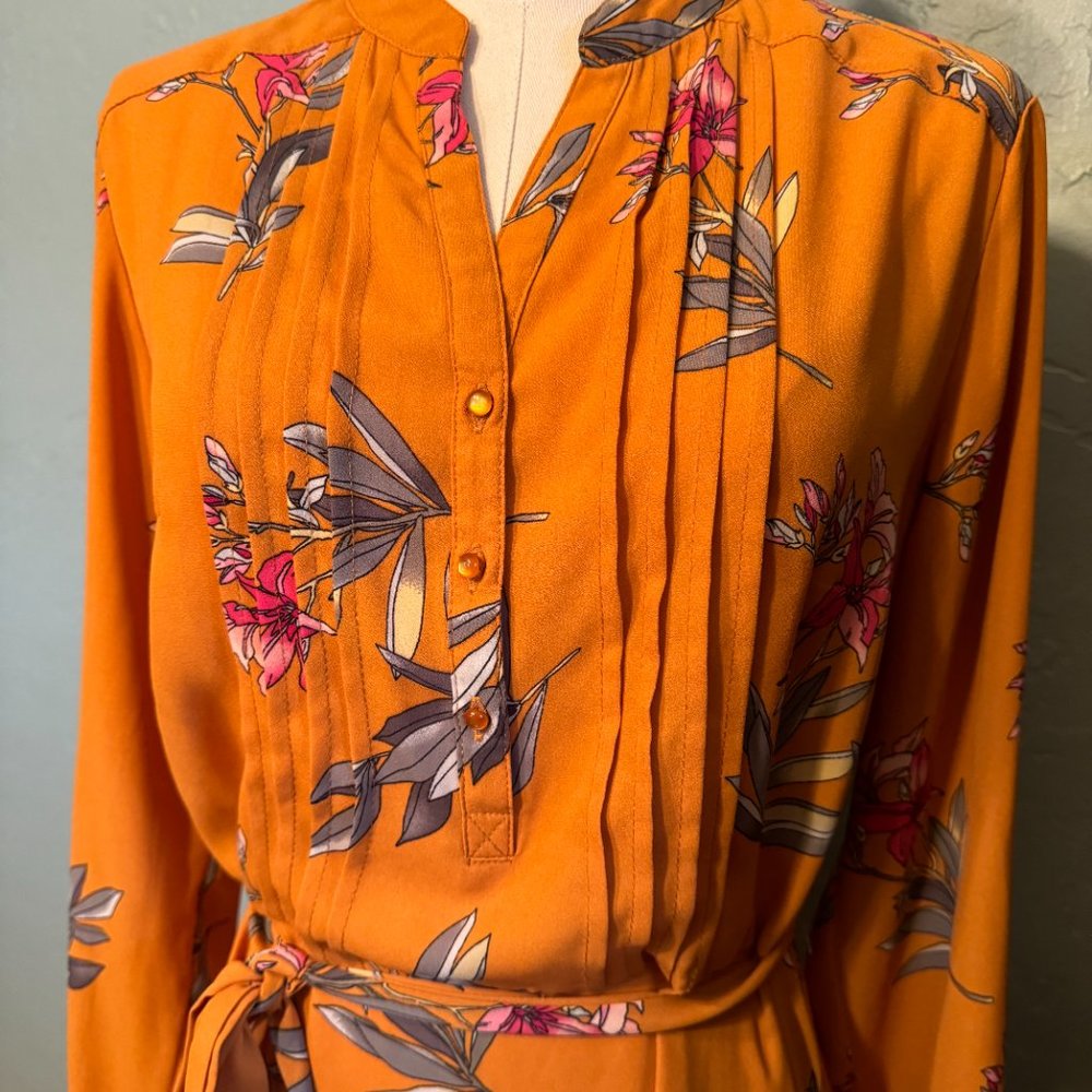 Nanette Lepore Floral Midi Dress - Picture 3 of 8